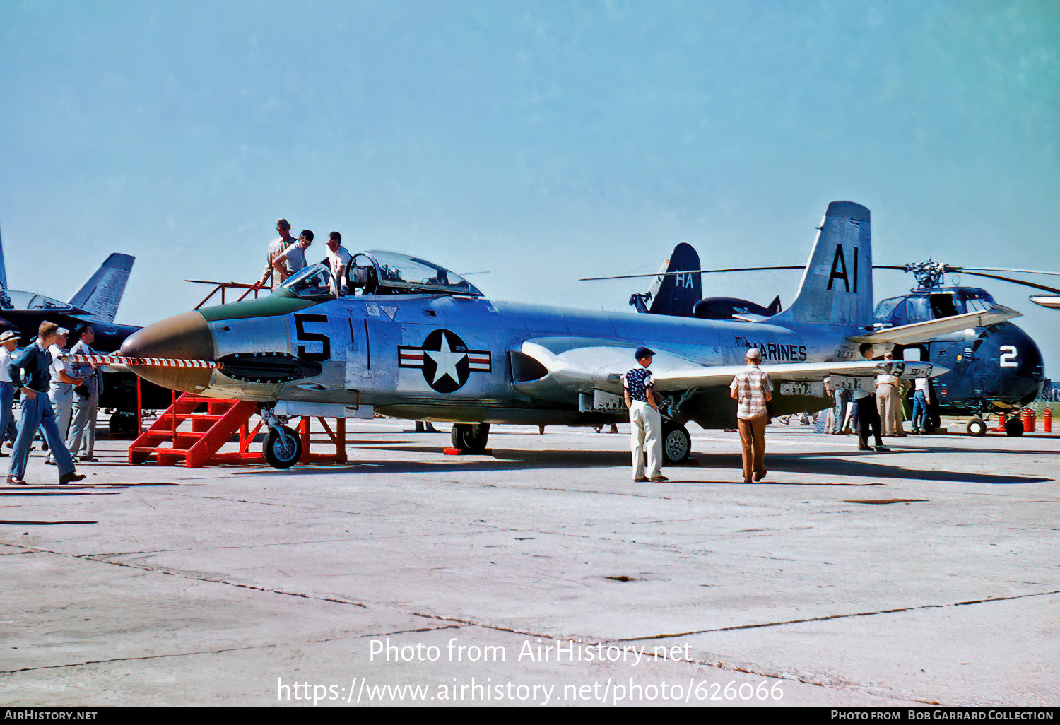 Aircraft Photo of 127551 | McDonnell F2H-4 Banshee | USA - Marines | AirHistory.net #626066