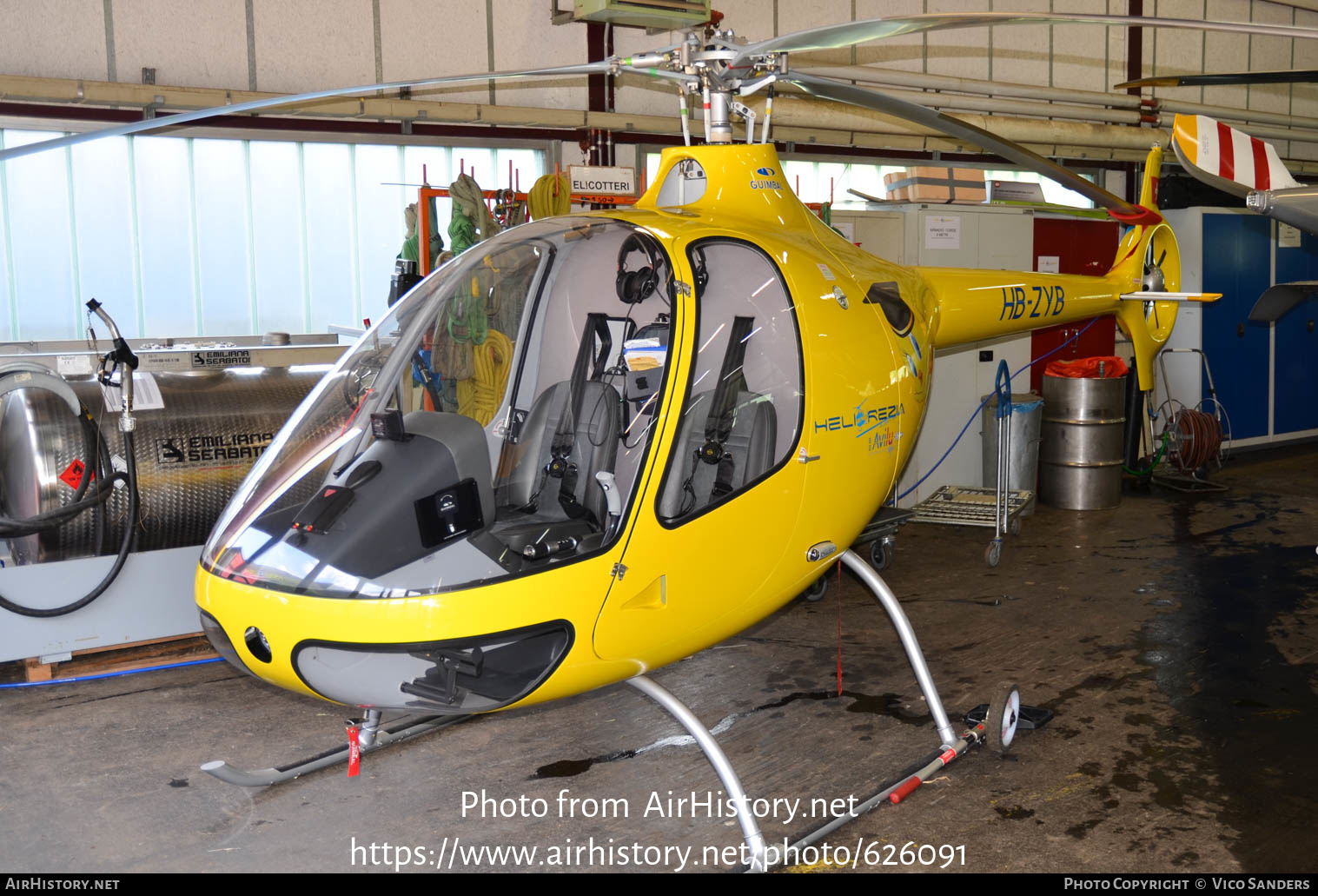 Aircraft Photo of HB-ZYB | Guimbal Cabri G2 | Heli Rezia | AirHistory.net #626091