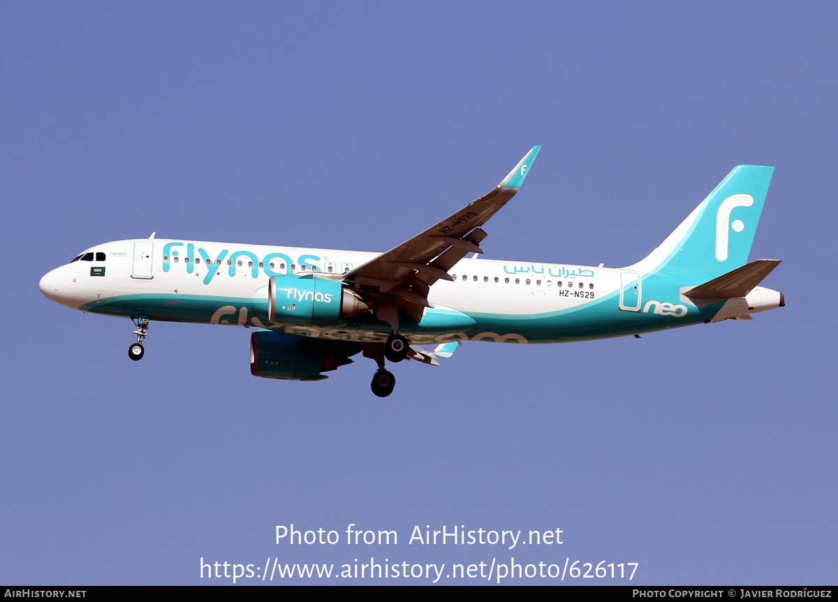 Aircraft Photo of HZ-NS29 | Airbus A320-251N | Flynas | AirHistory.net #626117