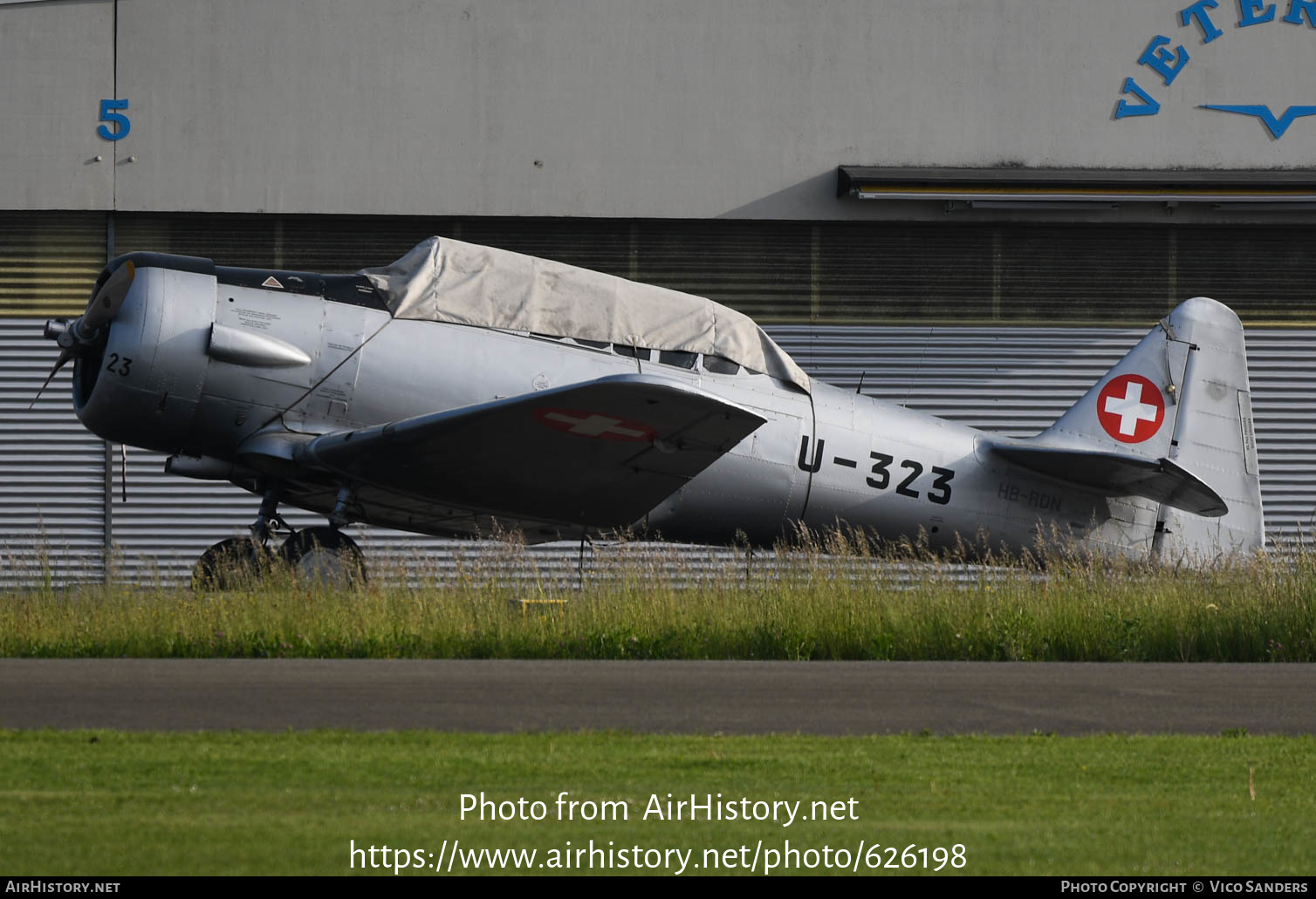 Aircraft Photo of HB-RDN / U-323 | North American AT-16 Harvard II | Switzerland - Air Force | AirHistory.net #626198