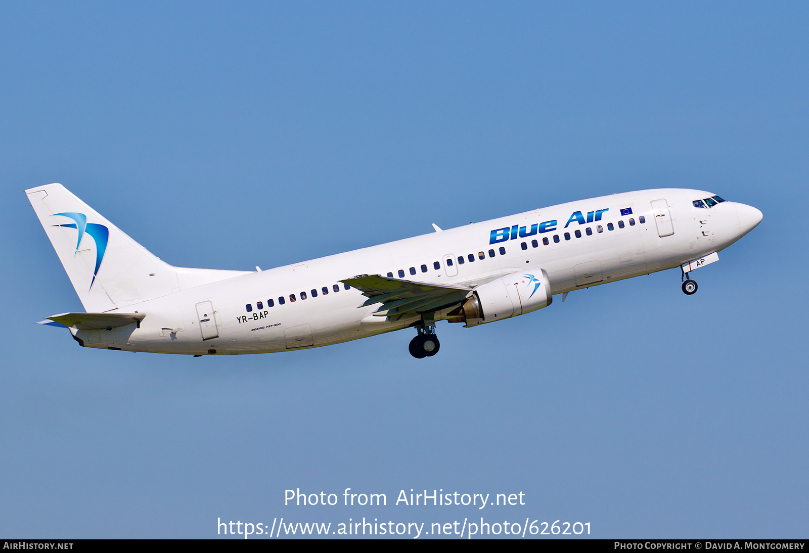 Aircraft Photo of YR-BAP | Boeing 737-3Y0 | Blue Air | AirHistory.net #626201