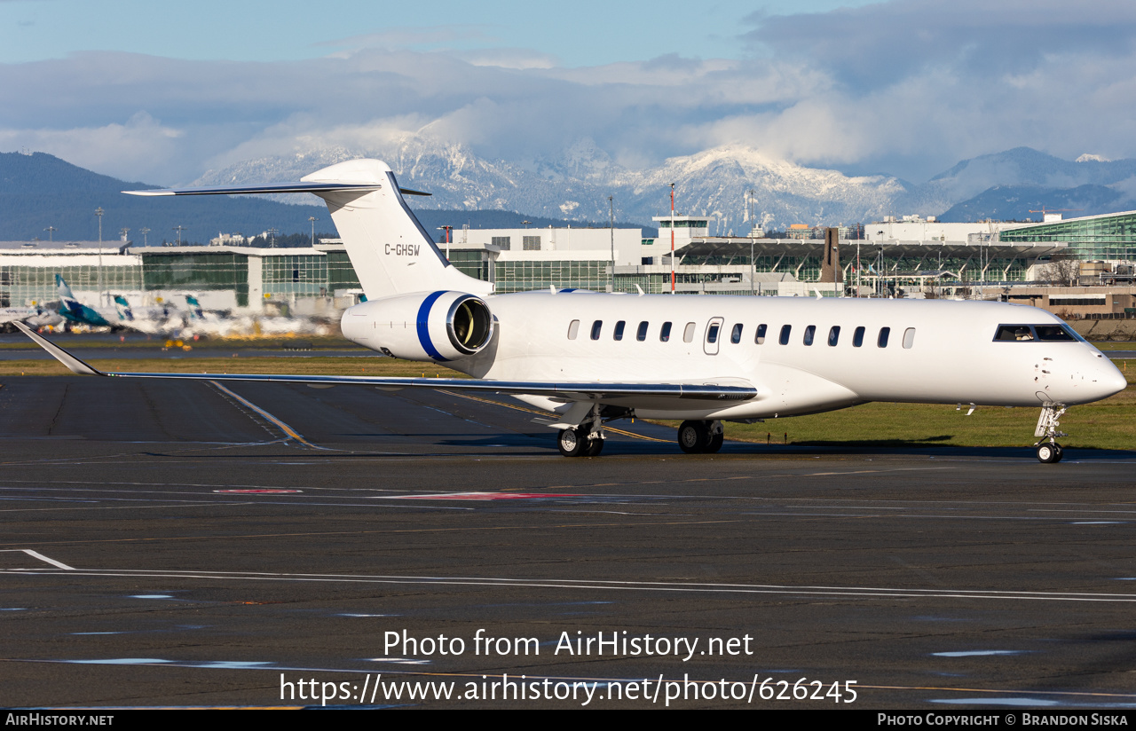 Aircraft Photo of C-GHSW | Bombardier Global 7500 (BD-700-2A12) | AirHistory.net #626245