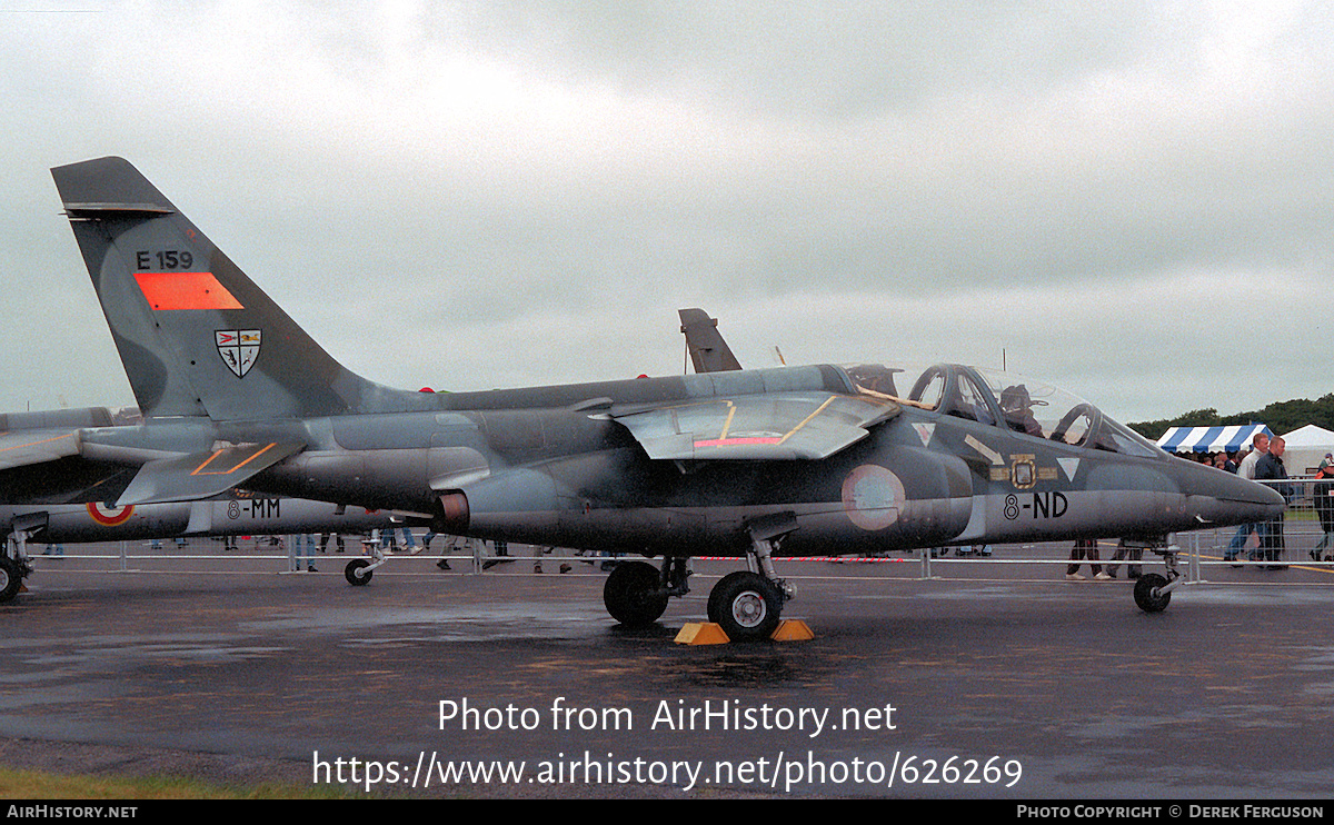 Aircraft Photo of E159 | Dassault-Dornier Alpha Jet E | France - Air Force | AirHistory.net #626269