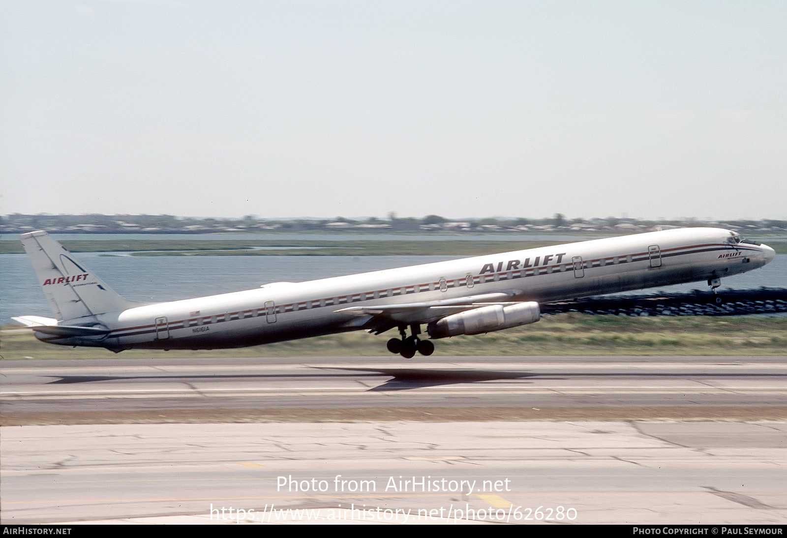 Aircraft Photo of N6161A | McDonnell Douglas DC-8-63CF | Airlift International | AirHistory.net #626280