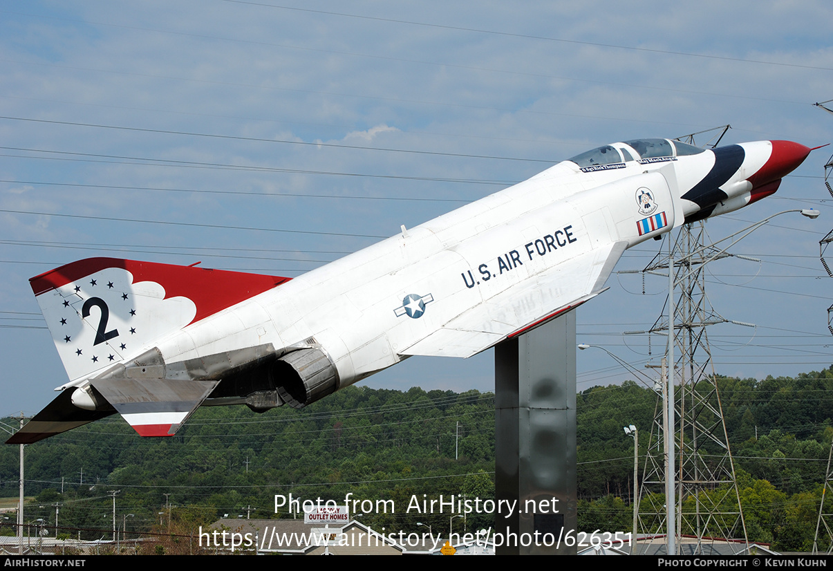 Aircraft Photo of 66-0319 | McDonnell Douglas NF-4E Phantom II | USA - Air Force | AirHistory.net #626351