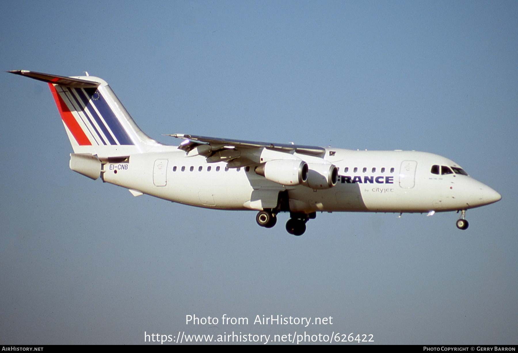 Aircraft Photo of EI-CNB | British Aerospace BAe-146-200 | CityJet | AirHistory.net #626422