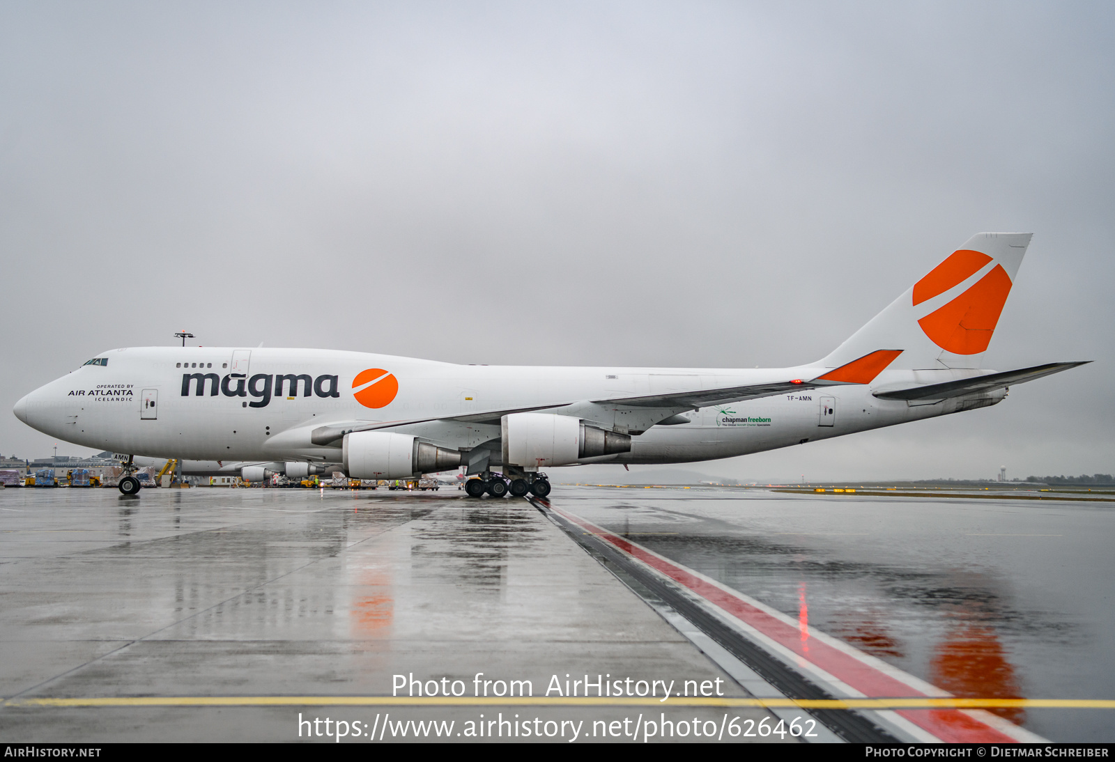 Aircraft Photo of TF-AMN | Boeing 747-4F6(BDSF) | Magma Aviation | AirHistory.net #626462