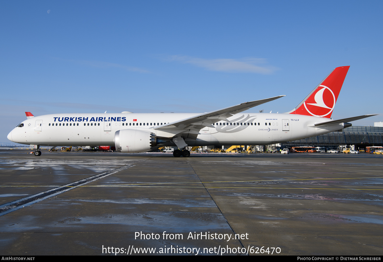 Aircraft Photo of TC-LLV | Boeing 787-9 Dreamliner | Turkish Airlines | AirHistory.net #626470