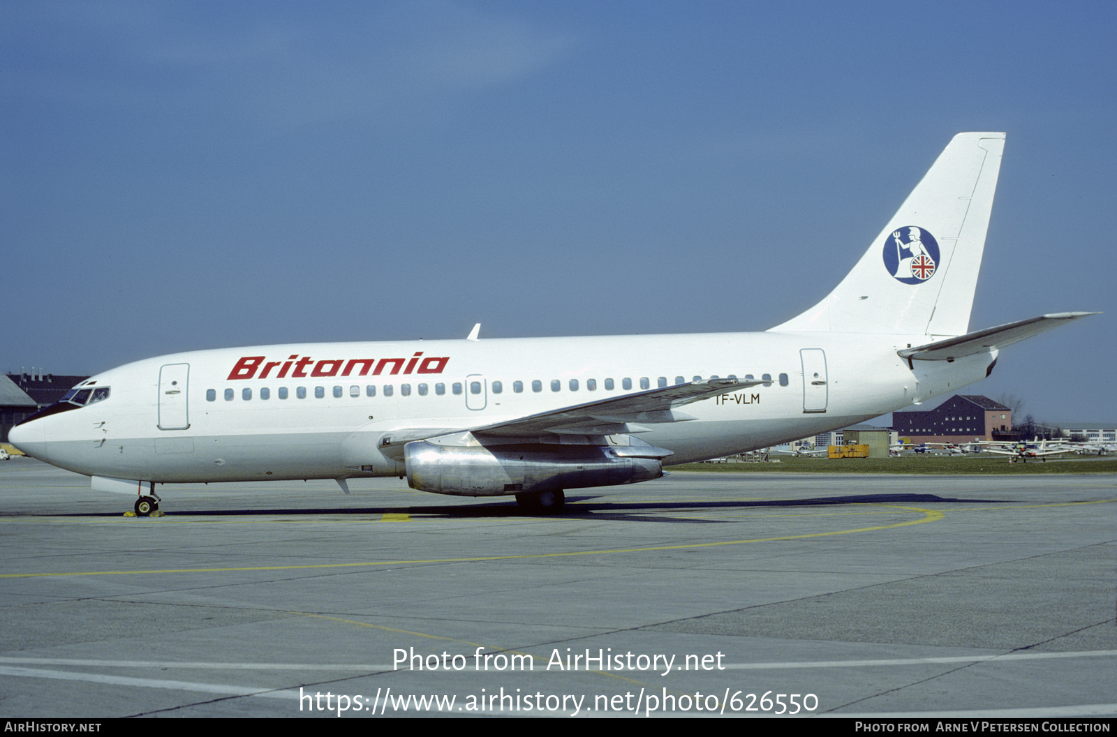 Aircraft Photo of TF-VLM | Boeing 737-248/Adv | Britannia Airways | AirHistory.net #626550