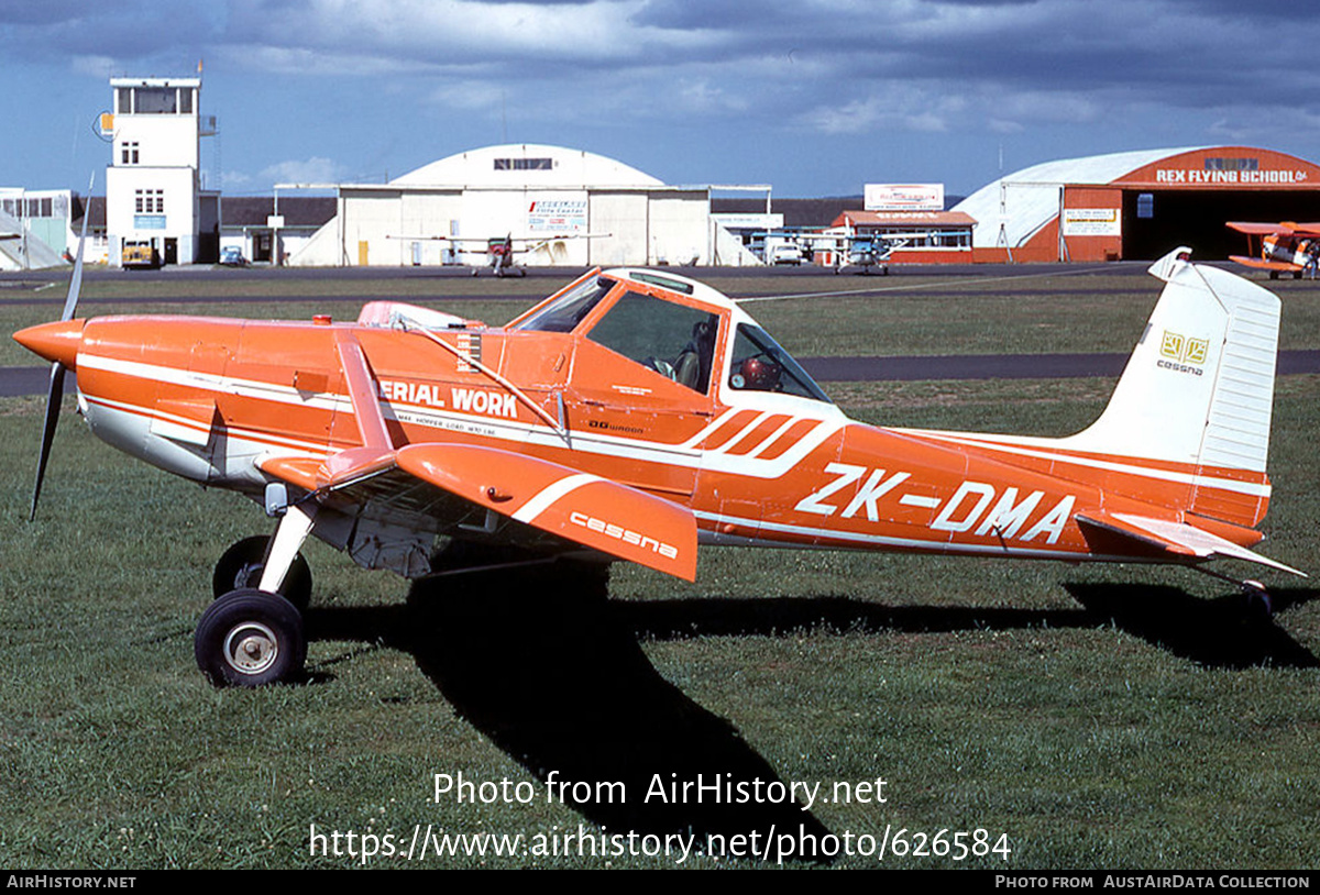 Aircraft Photo of ZK-DMA | Cessna A188B AgWagon | Aerial Work | AirHistory.net #626584