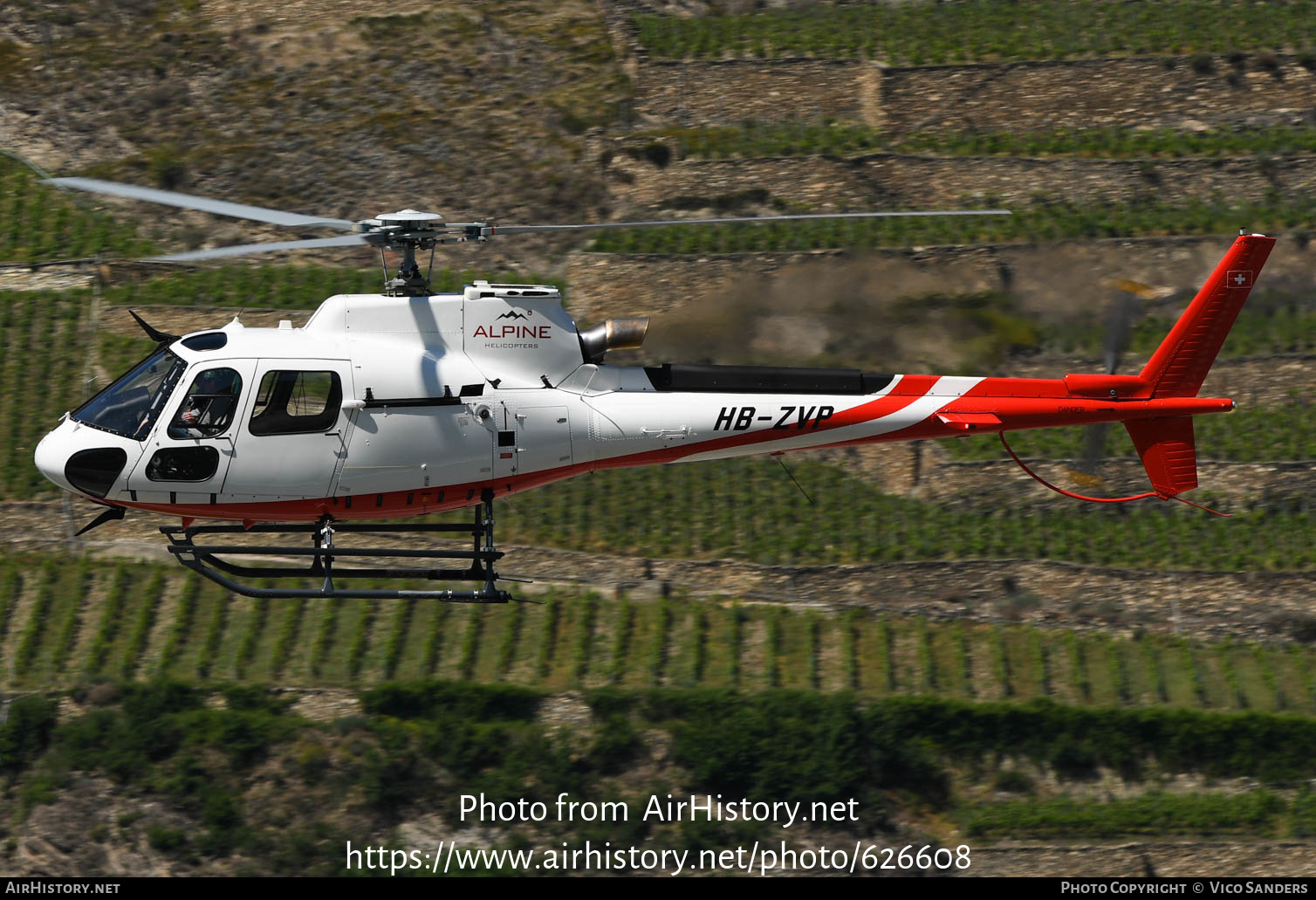 Aircraft Photo of HB-ZVP | Airbus Helicopters H-125 | Alpine Helicopters | AirHistory.net #626608