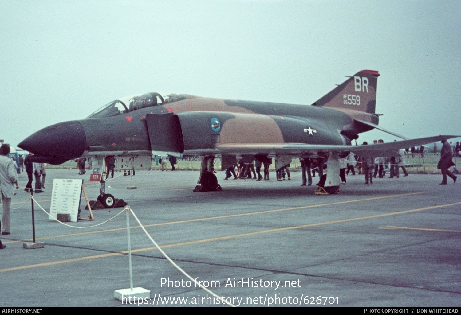 Aircraft Photo of 66-7559 / AF66-559 | McDonnell Douglas F-4D Phantom II | USA - Air Force | AirHistory.net #626701