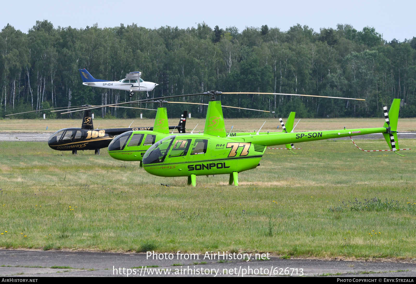 Aircraft Photo of SP-SON | Robinson R-44 Raven II | Sonpol | AirHistory.net #626713