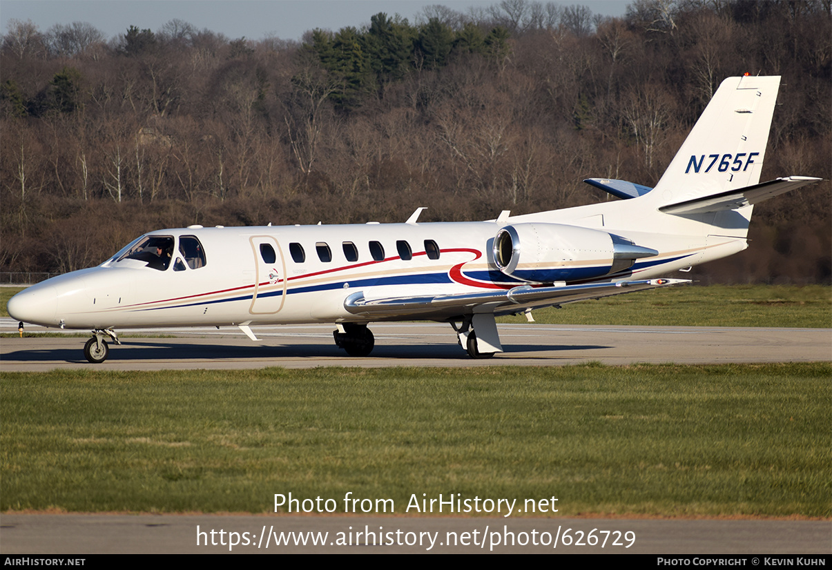 Aircraft Photo of N765F | Cessna 560 Citation Encore+ | AirHistory.net #626729