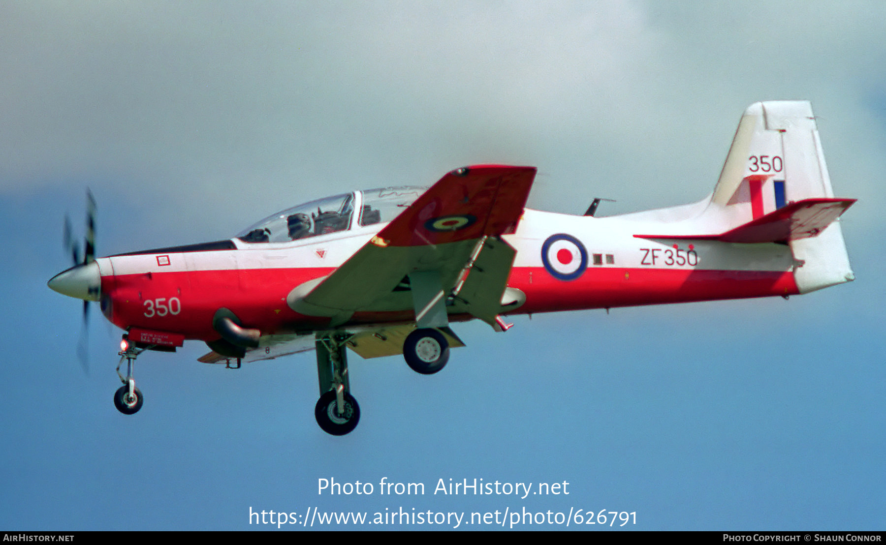 Aircraft Photo of ZF350 | Short S-312 Tucano T1 | UK - Air Force | AirHistory.net #626791