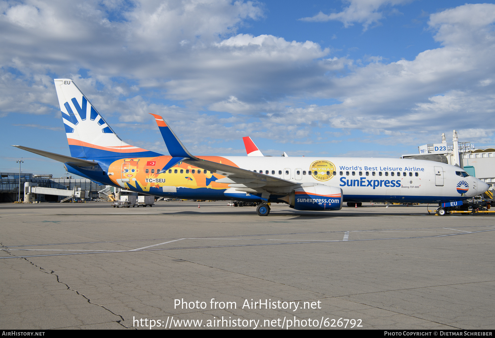 Aircraft Photo of TC-SEU | Boeing 737-8HC | SunExpress | AirHistory.net #626792