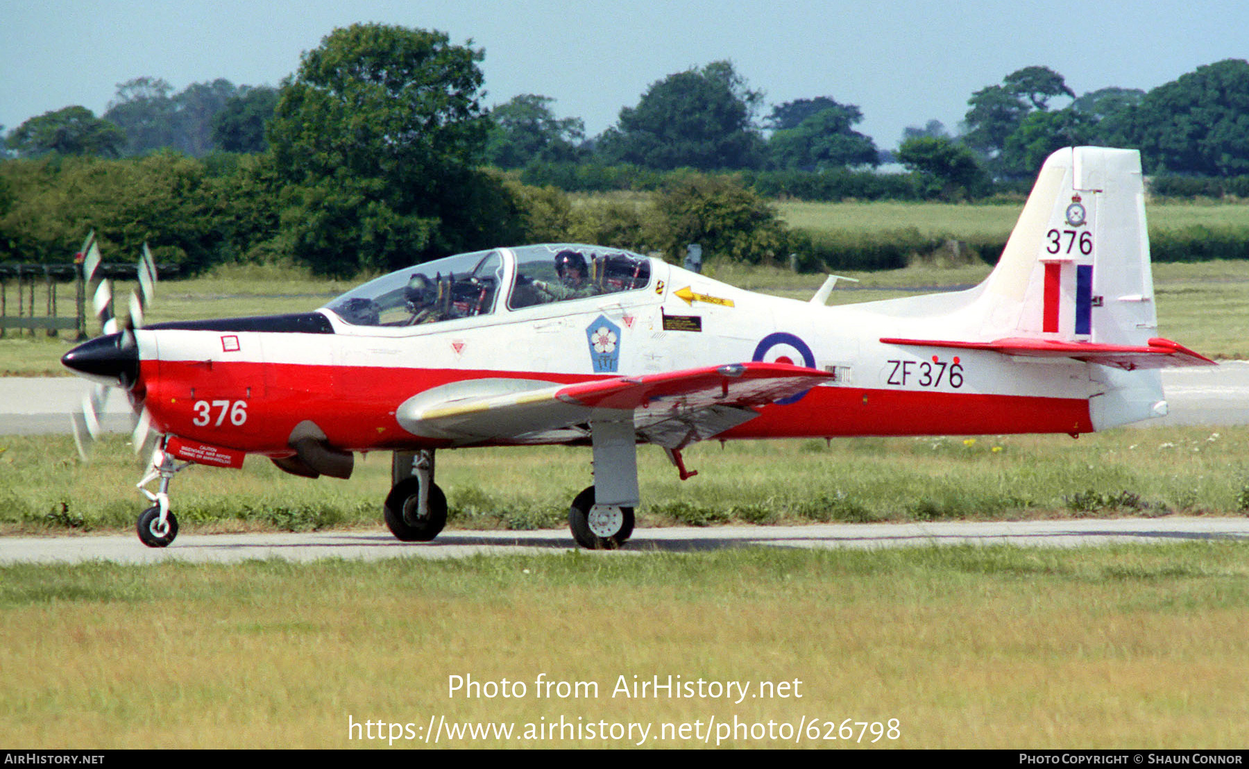 Aircraft Photo of ZF376 | Short S-312 Tucano T1 | UK - Air Force | AirHistory.net #626798