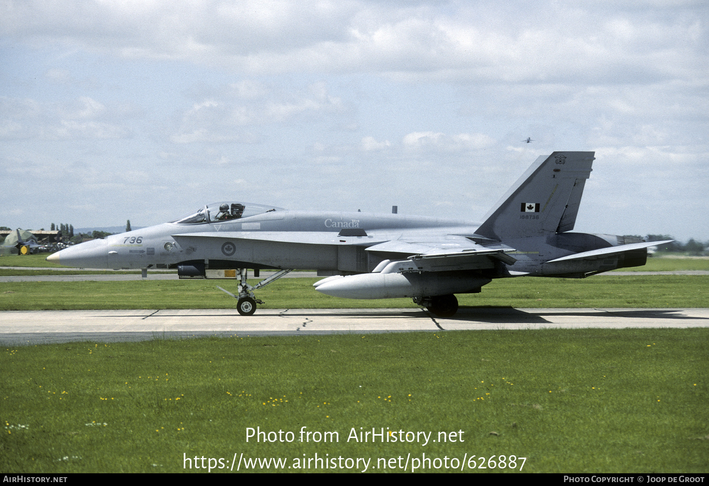 Aircraft Photo of 188736 | McDonnell Douglas CF-188 Hornet | Canada - Air Force | AirHistory.net #626887