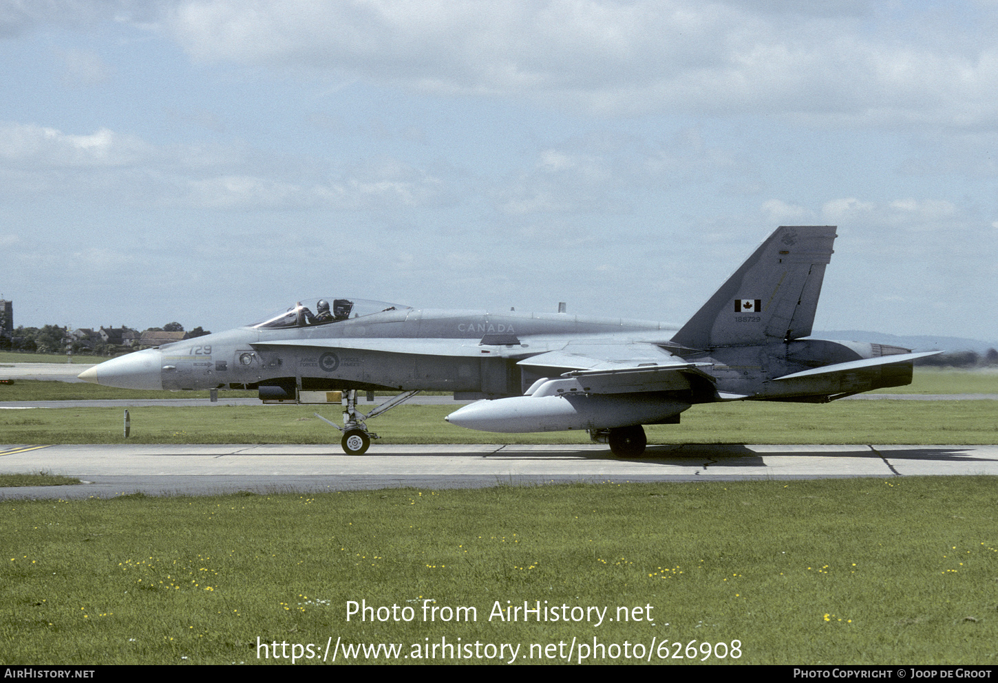 Aircraft Photo of 188729 | McDonnell Douglas CF-188 Hornet | Canada - Air Force | AirHistory.net #626908