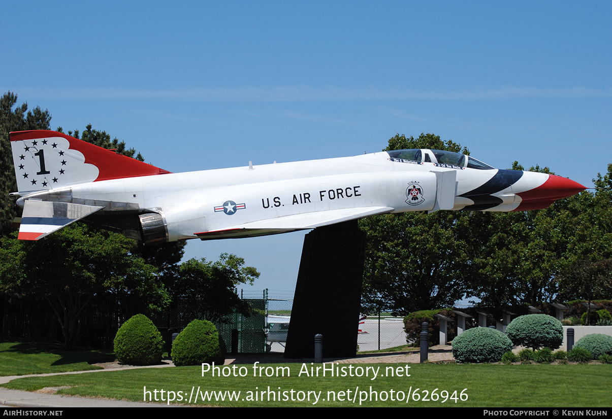 Aircraft Photo of 66-0284 | McDonnell Douglas NF-4E Phantom II | USA - Air Force | AirHistory.net #626946