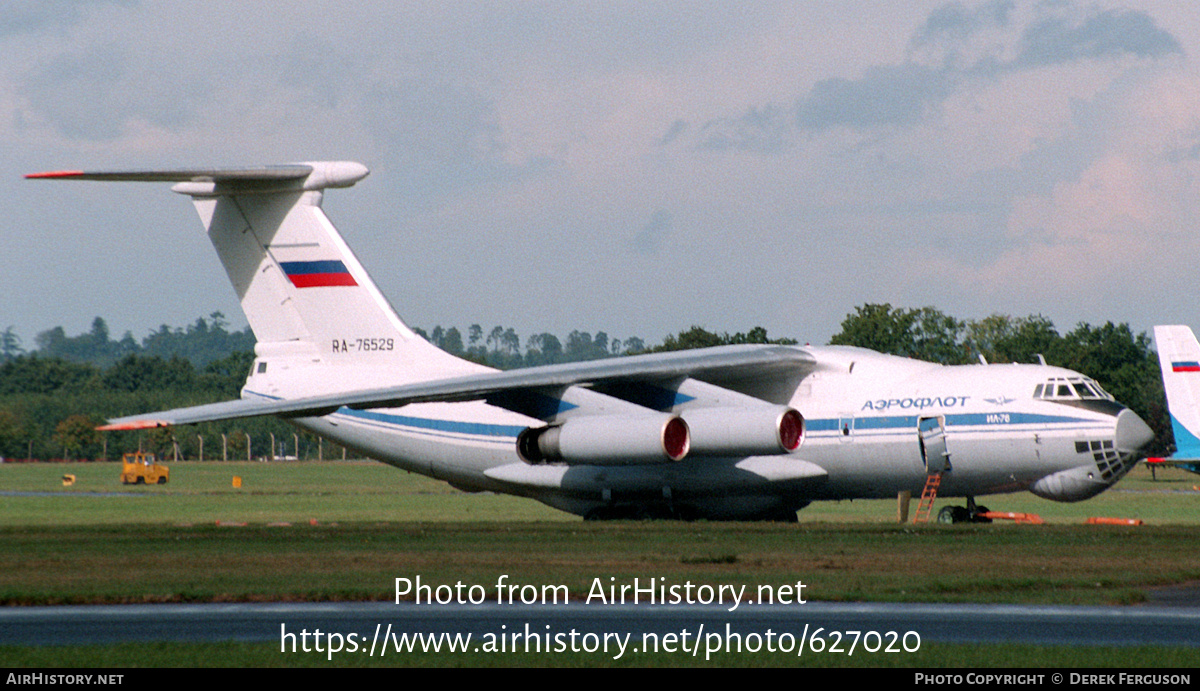 Aircraft Photo of RA-76529 | Ilyushin Il-76LL | Aeroflot | AirHistory.net #627020