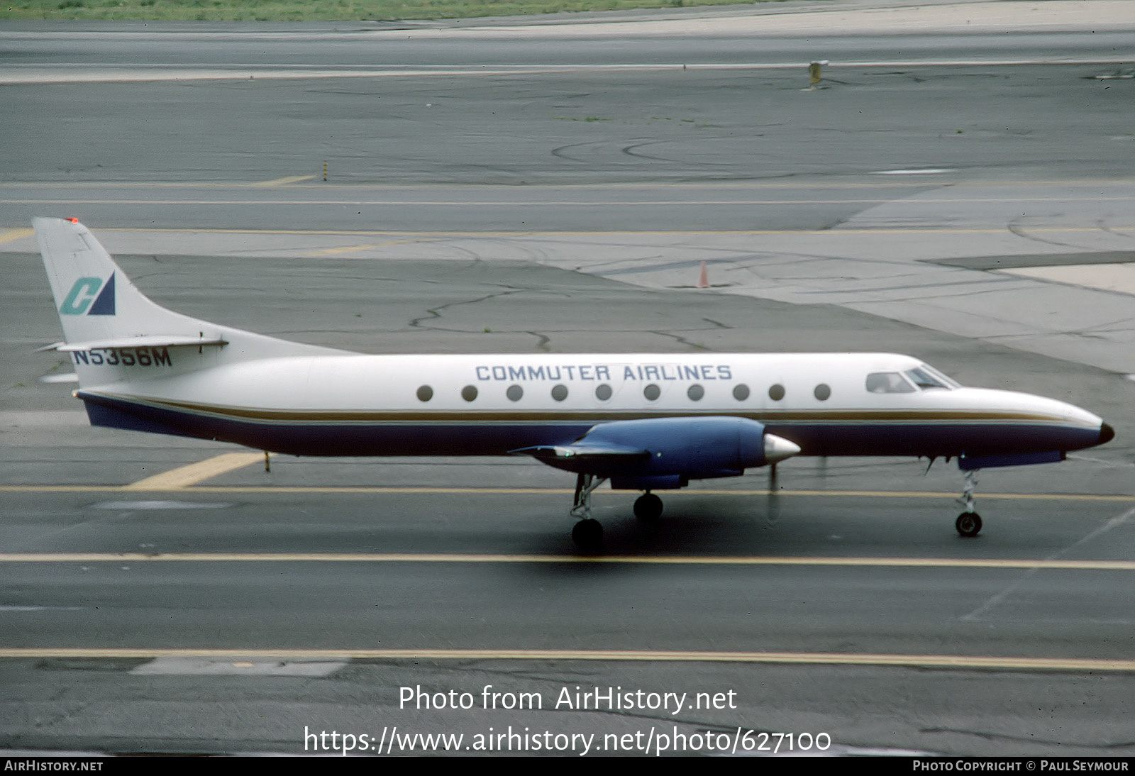 Aircraft Photo of N5356M | Swearingen SA-226TC Metro | Commuter Airlines | AirHistory.net #627100