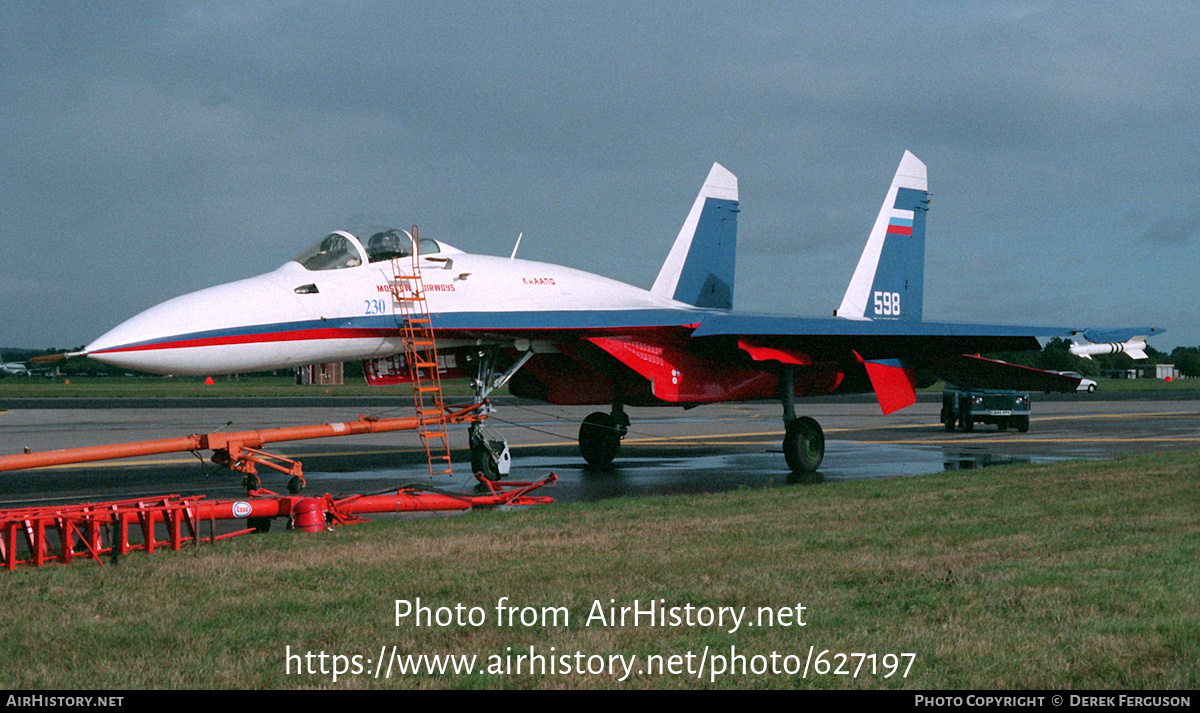 Aircraft Photo of 598 white | Sukhoi Su-27P | Russia - Air Force | AirHistory.net #627197