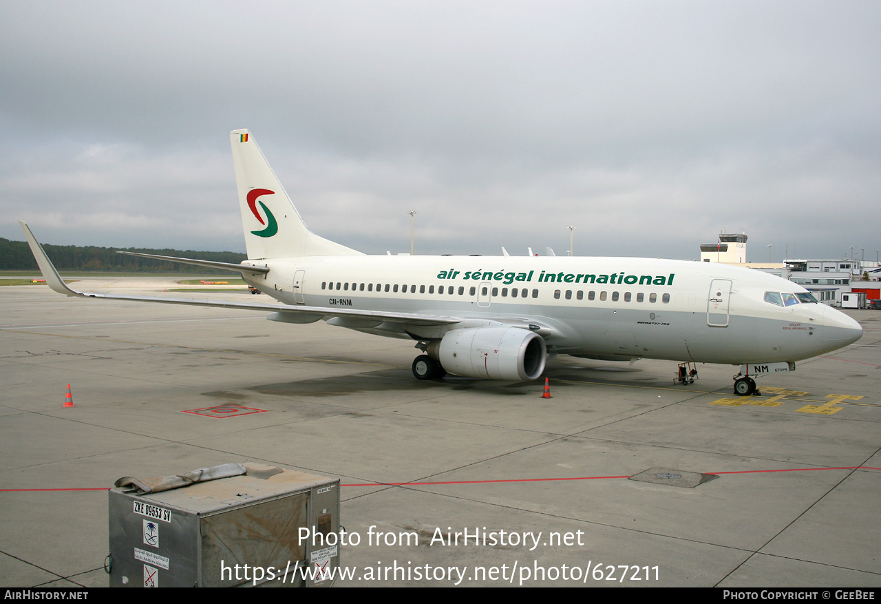 Aircraft Photo of CN-RNM | Boeing 737-7B6 | Air Senegal International | AirHistory.net #627211