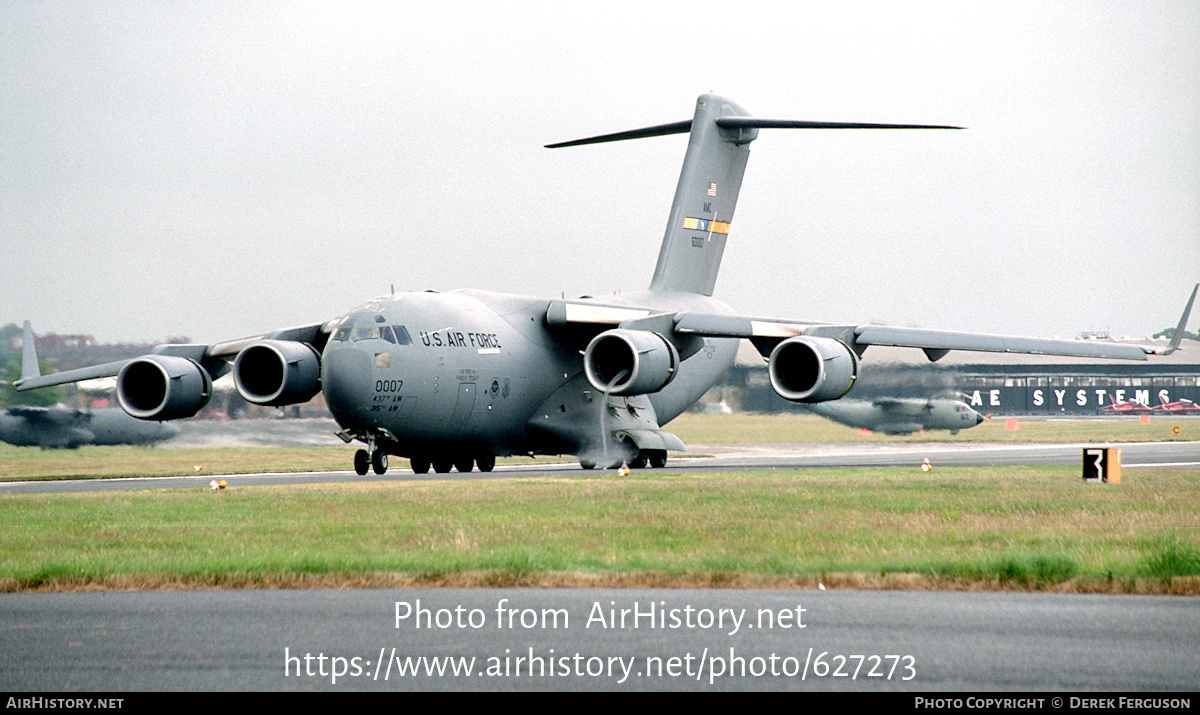 Aircraft Photo of 96-0007 / 60007 | McDonnell Douglas C-17A Globemaster III | USA - Air Force | AirHistory.net #627273