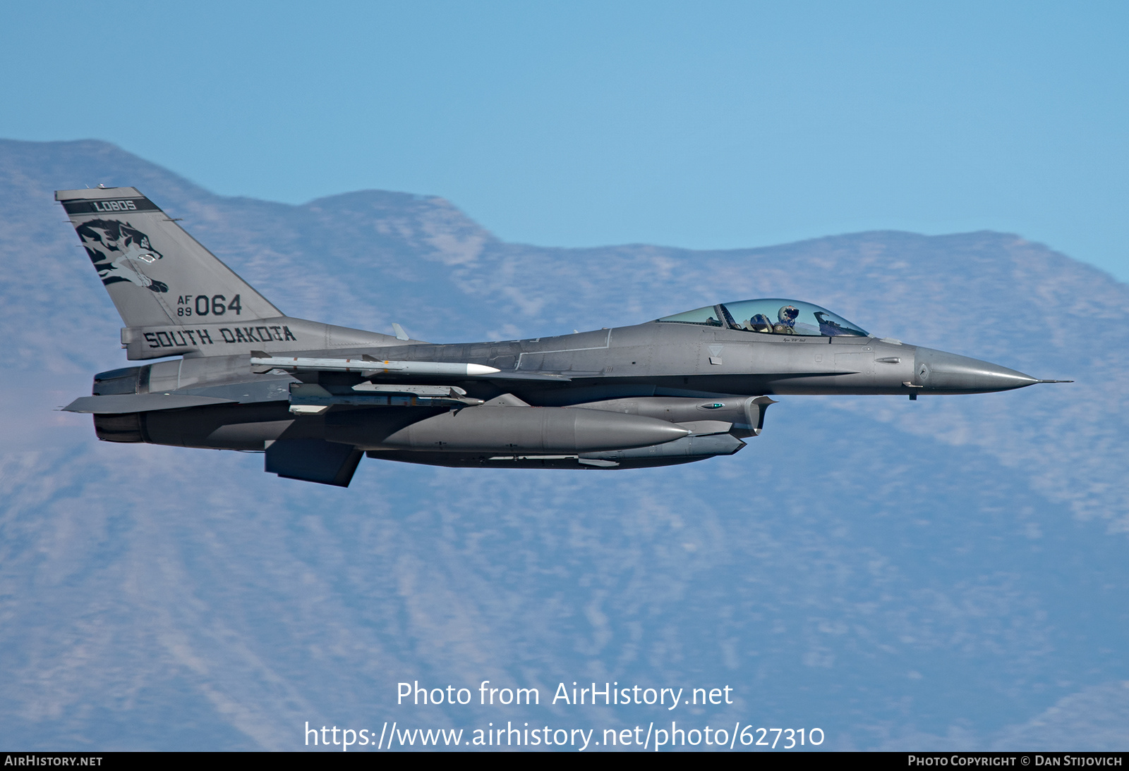 Aircraft Photo of 89-2064 / AF89-064 | General Dynamics F-16CM Fighting Falcon | USA - Air Force | AirHistory.net #627310