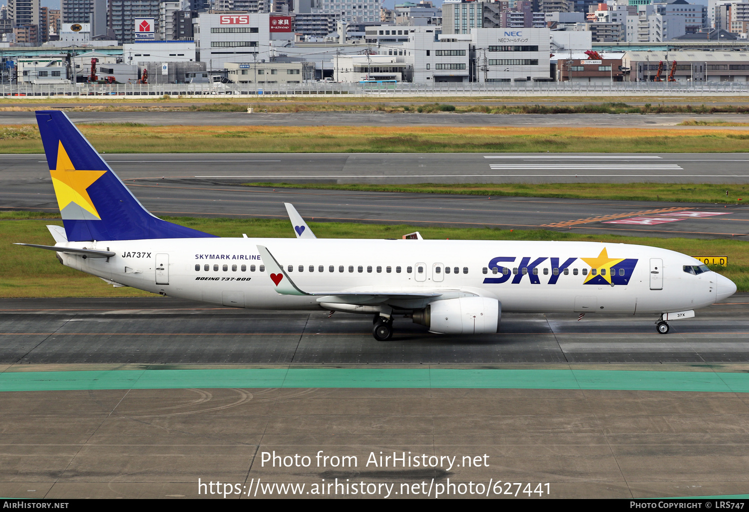 Aircraft Photo of JA737X | Boeing 737-8AL | Skymark Airlines | AirHistory.net #627441