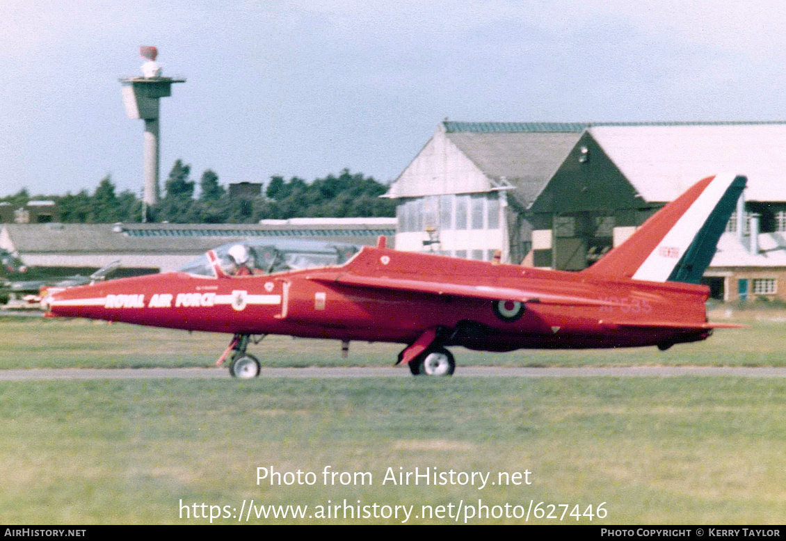 Aircraft Photo of XP535 | Hawker Siddeley Gnat T.1 | UK - Air Force | AirHistory.net #627446