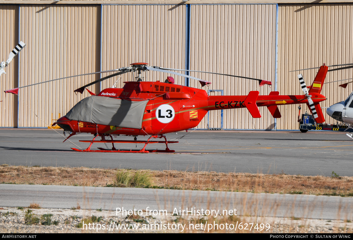Aircraft Photo of EC-KZK | Bell 407... | Avincis | AirHistory.net #627499
