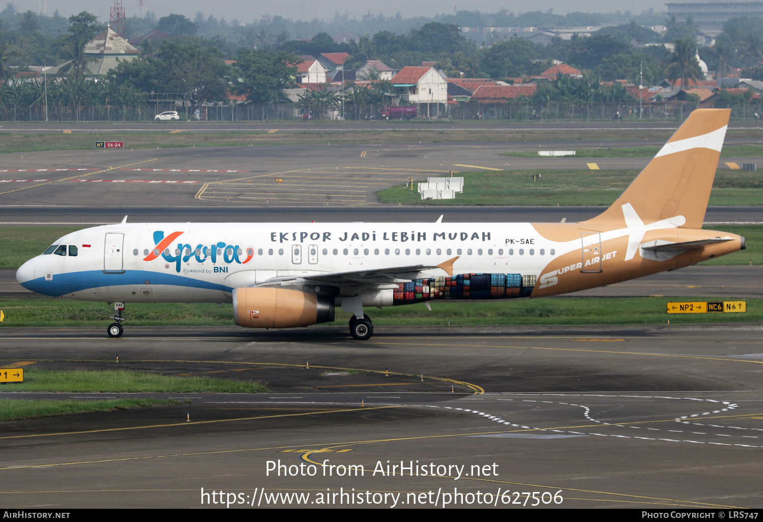 Aircraft Photo of PK-SAE | Airbus A320-232 | Super Air Jet | AirHistory.net #627506