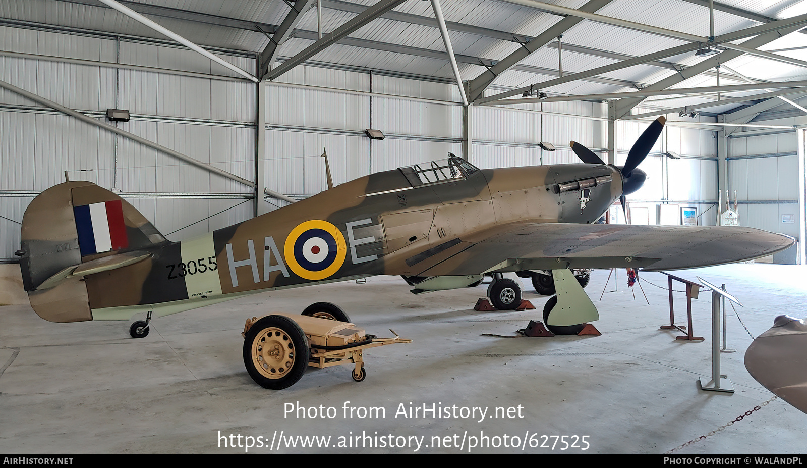 Aircraft Photo of Z3055 | Hawker Hurricane Mk2A | UK - Air Force | AirHistory.net #627525