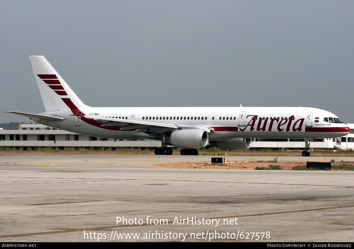 Aircraft Photo of LY-SKJ | Boeing 757-23N | Aurela | AirHistory.net #627578