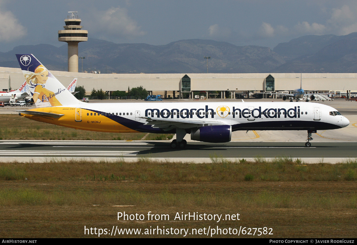 Aircraft Photo of G-MONJ | Boeing 757-2T7 | Monarch Airlines | AirHistory.net #627582