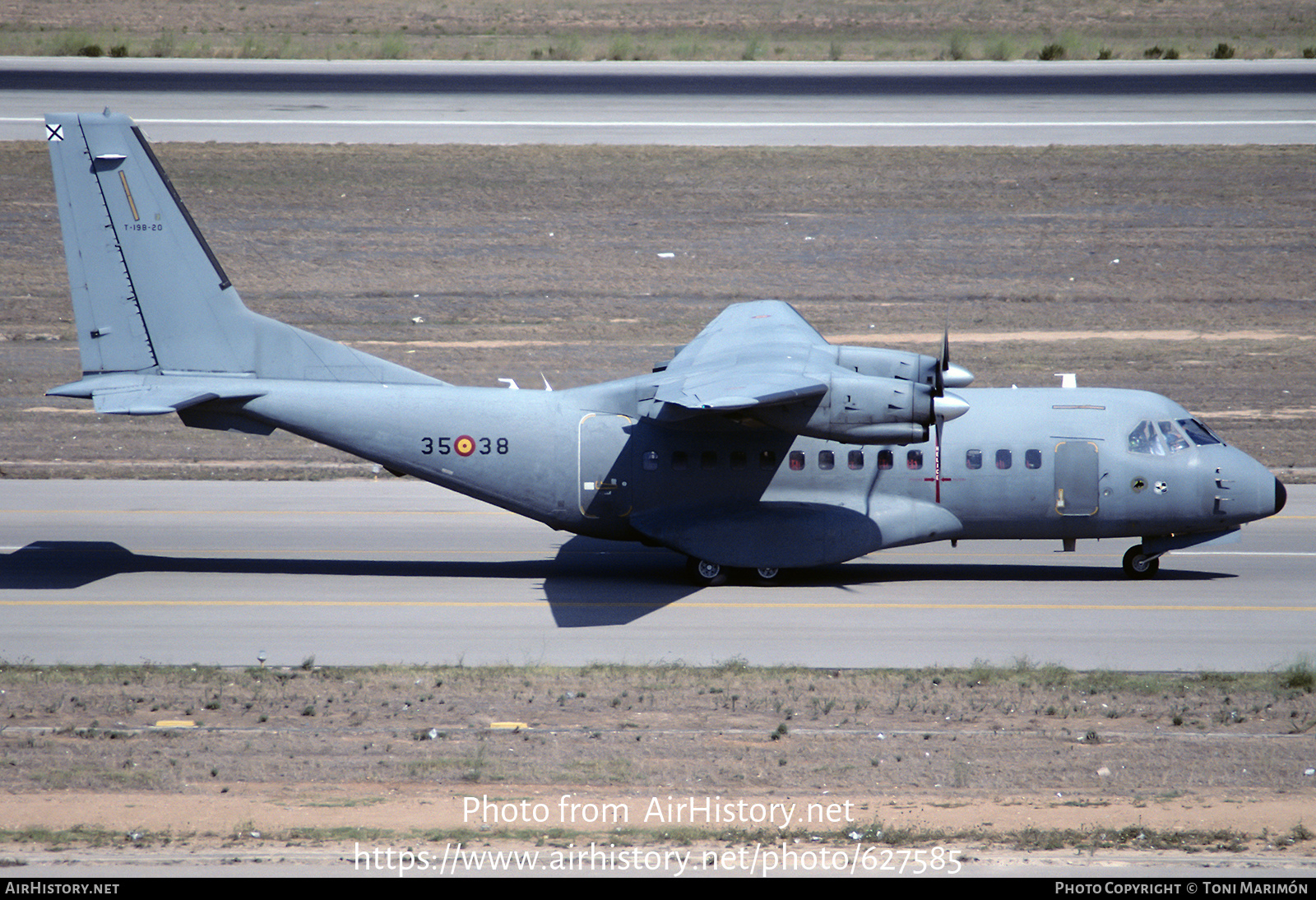 Aircraft Photo of T19B-20 | CASA/IPTN CN235M-100 | Spain - Air Force | AirHistory.net #627585