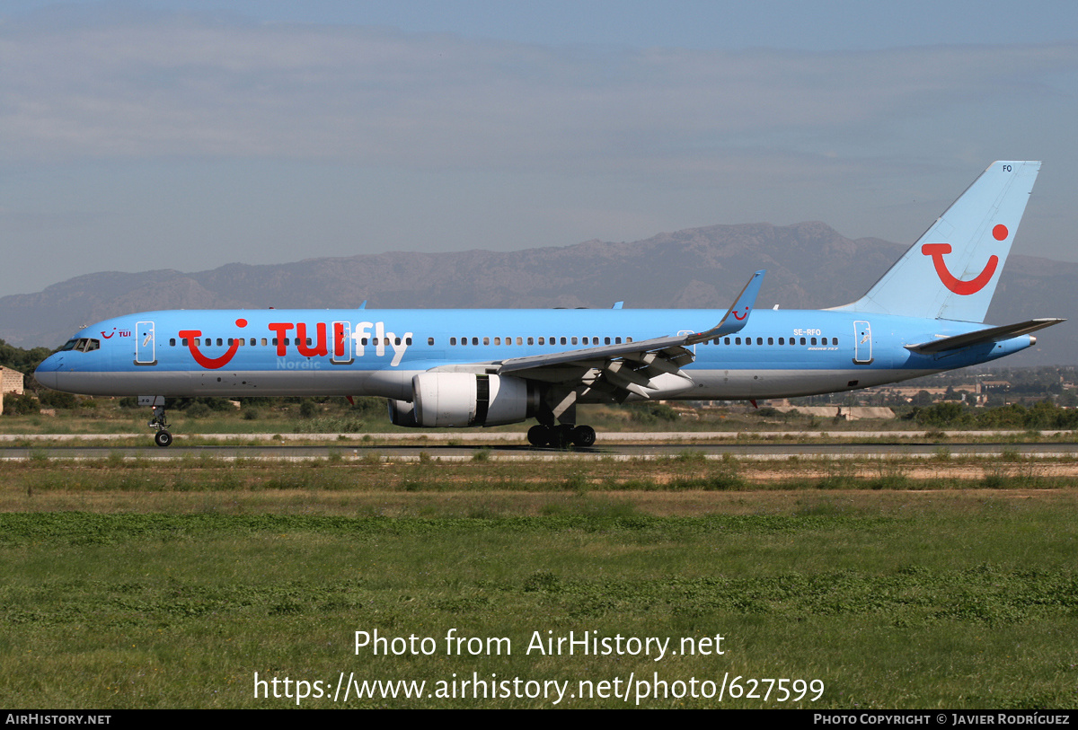 Aircraft Photo of SE-RFO | Boeing 757-204 | TUIfly Nordic | AirHistory.net #627599