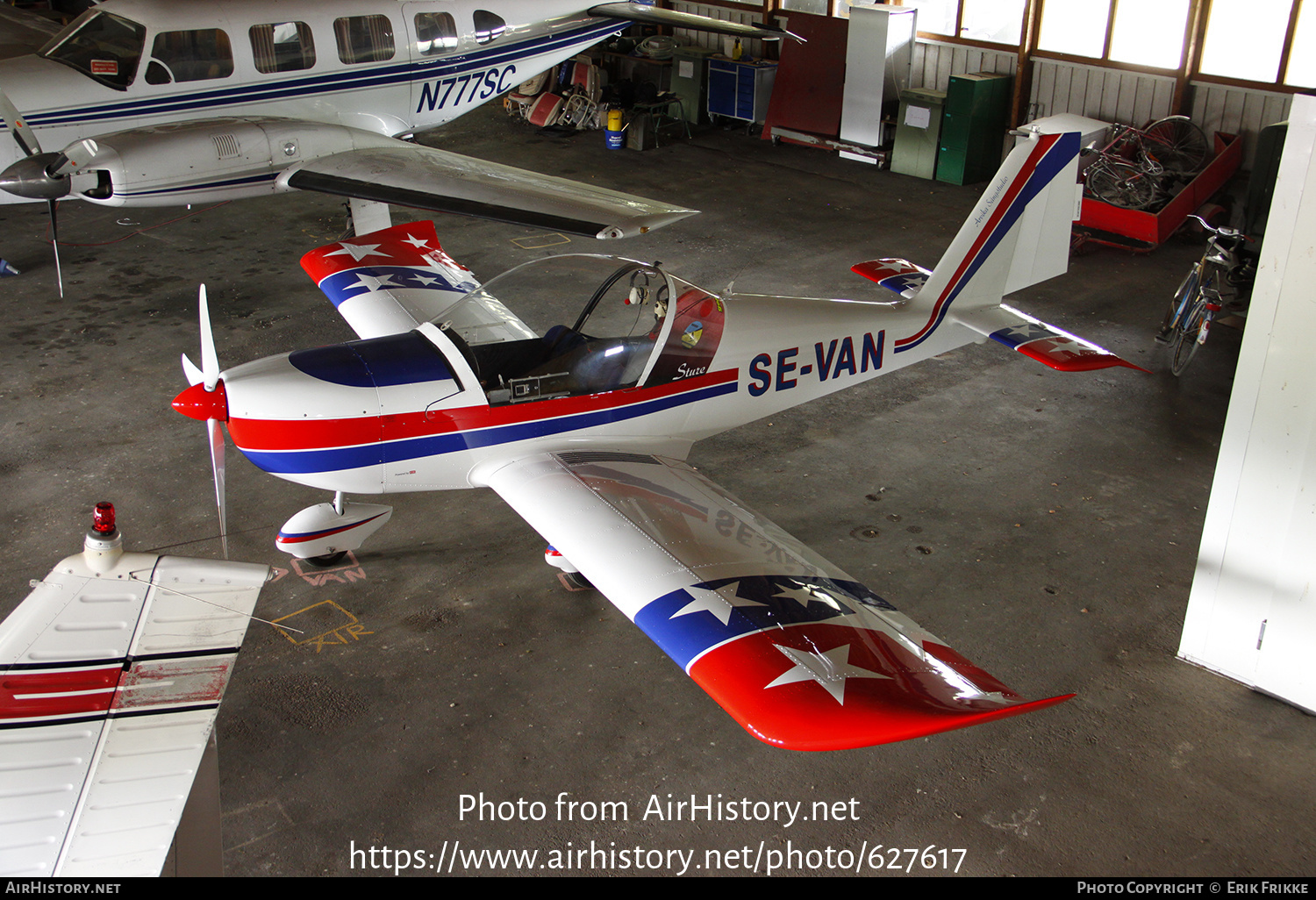 Aircraft Photo of SE-VAN | Evektor-Aerotechnik EV-97 Eurostar | AirHistory.net #627617