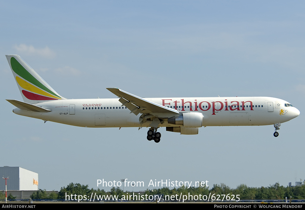 Aircraft Photo of ET-ALP | Boeing 767-360/ER | Ethiopian Airlines | AirHistory.net #627625