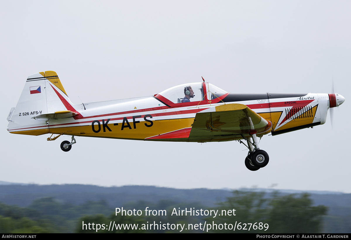 Aircraft Photo of OK-AFS | Zlin Z-526AFS-V Akrobat Special | AirHistory.net #627689