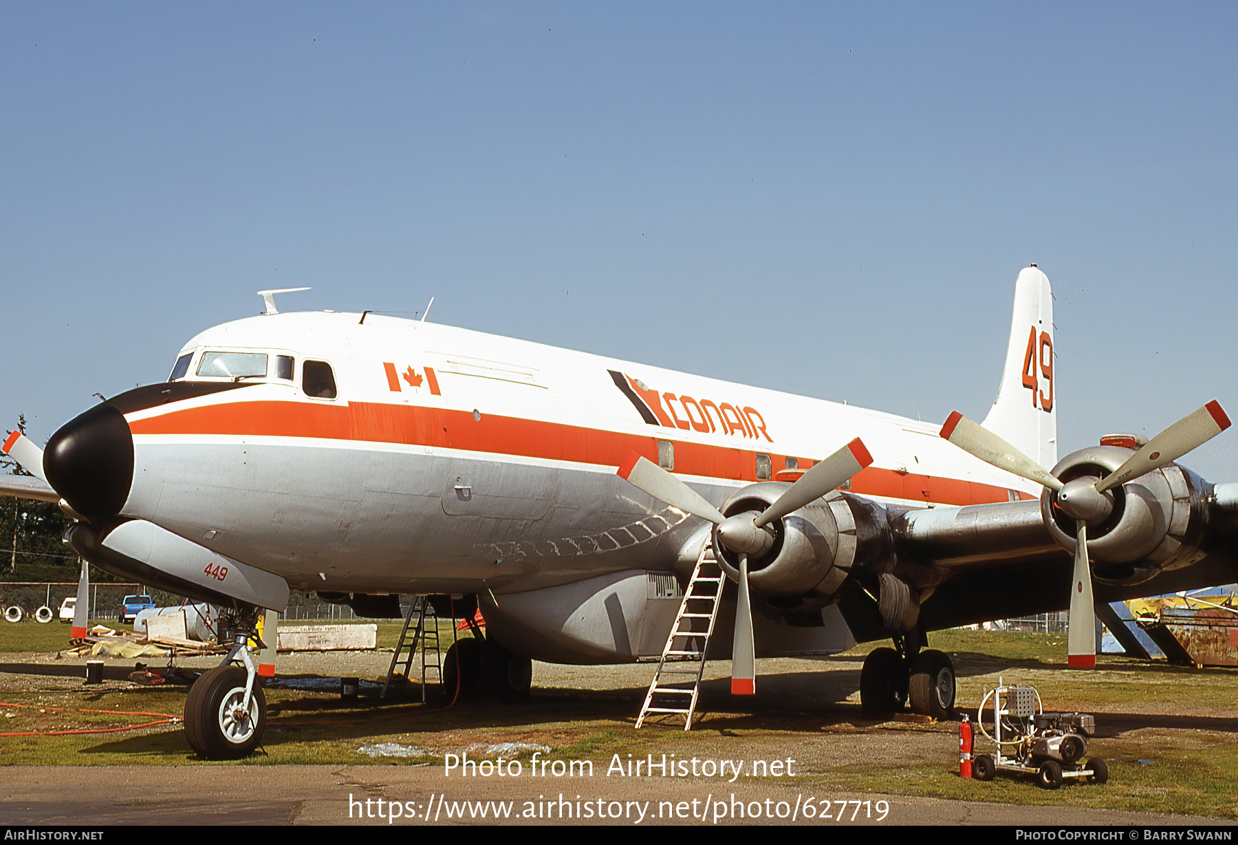 Aircraft Photo of C-GJKT | Douglas DC-6B/AT | Conair Aviation | AirHistory.net #627719