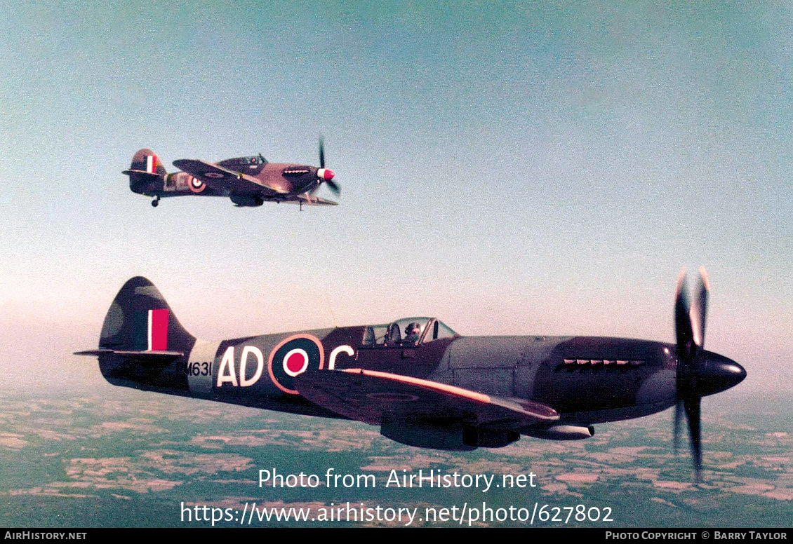 Aircraft Photo of PM631 | Supermarine 389 Spitfire PR19 | UK - Air Force | AirHistory.net #627802