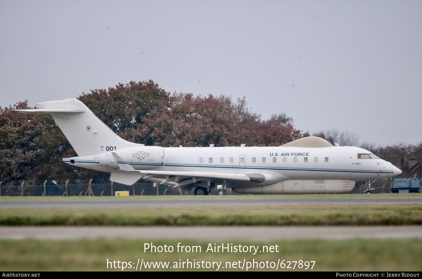 Aircraft Photo of 11-9001 / AF11-001 | Bombardier E-11A (BD-700-1A10) | USA - Air Force | AirHistory.net #627897