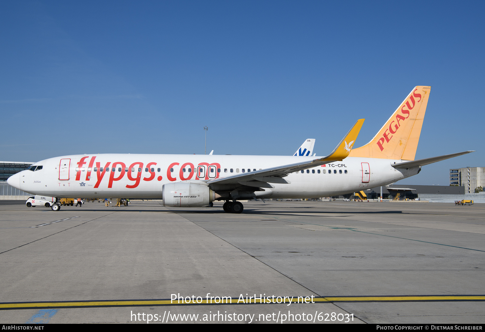 Aircraft Photo of TC-CPL | Boeing 737-82R | Pegasus Airlines | AirHistory.net #628031