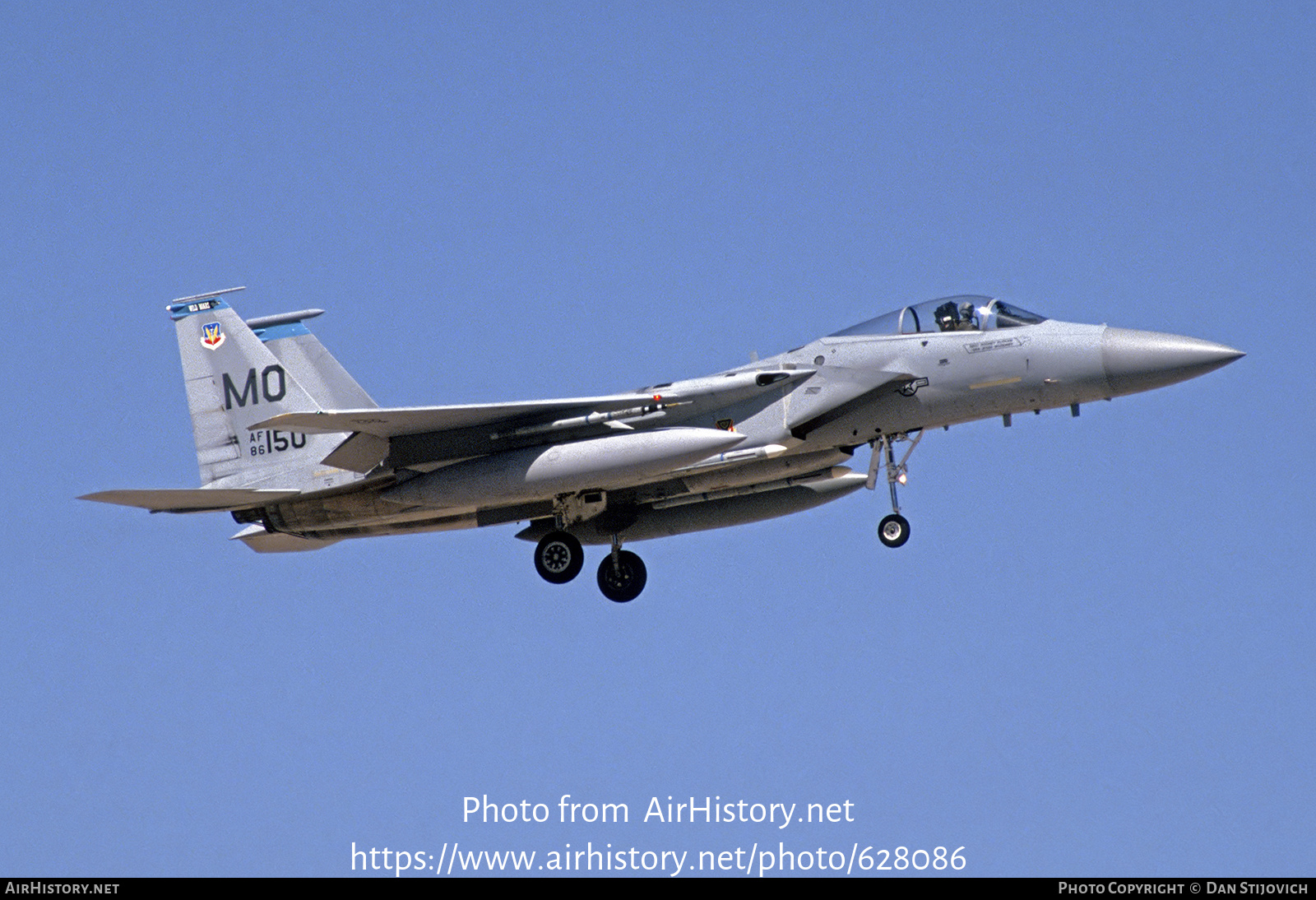 Aircraft Photo of 86-0150 / AF86-150 | McDonnell Douglas F-15C Eagle | USA - Air Force | AirHistory.net #628086