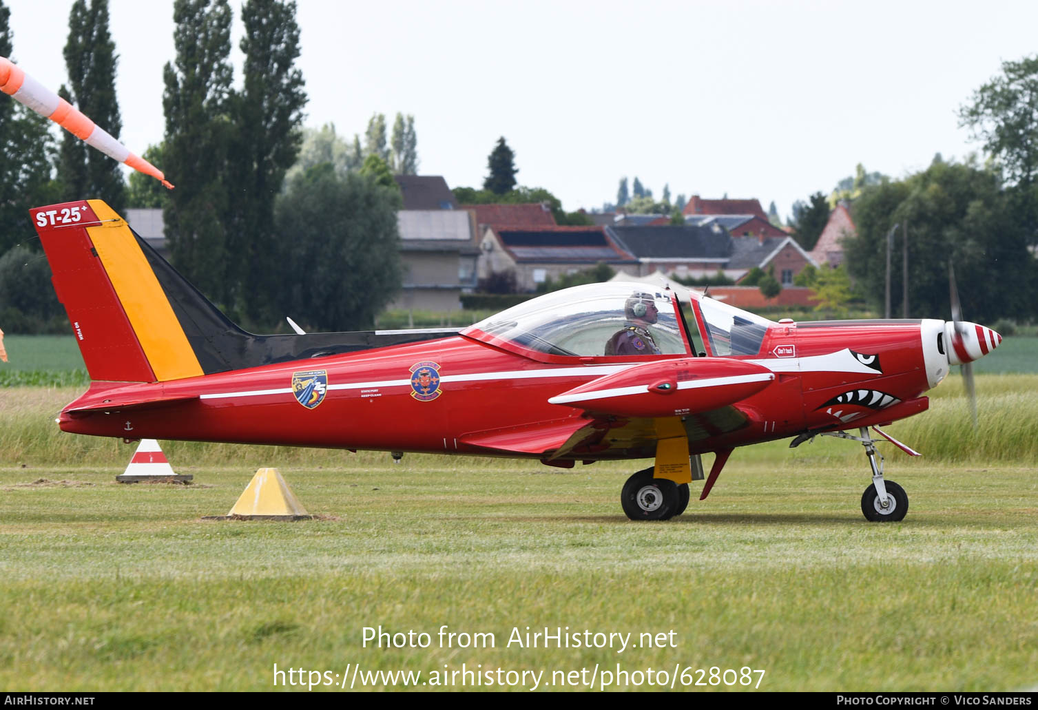 Aircraft Photo of ST-25 | SIAI-Marchetti SF-260M+ | Belgium - Air Force | AirHistory.net #628087