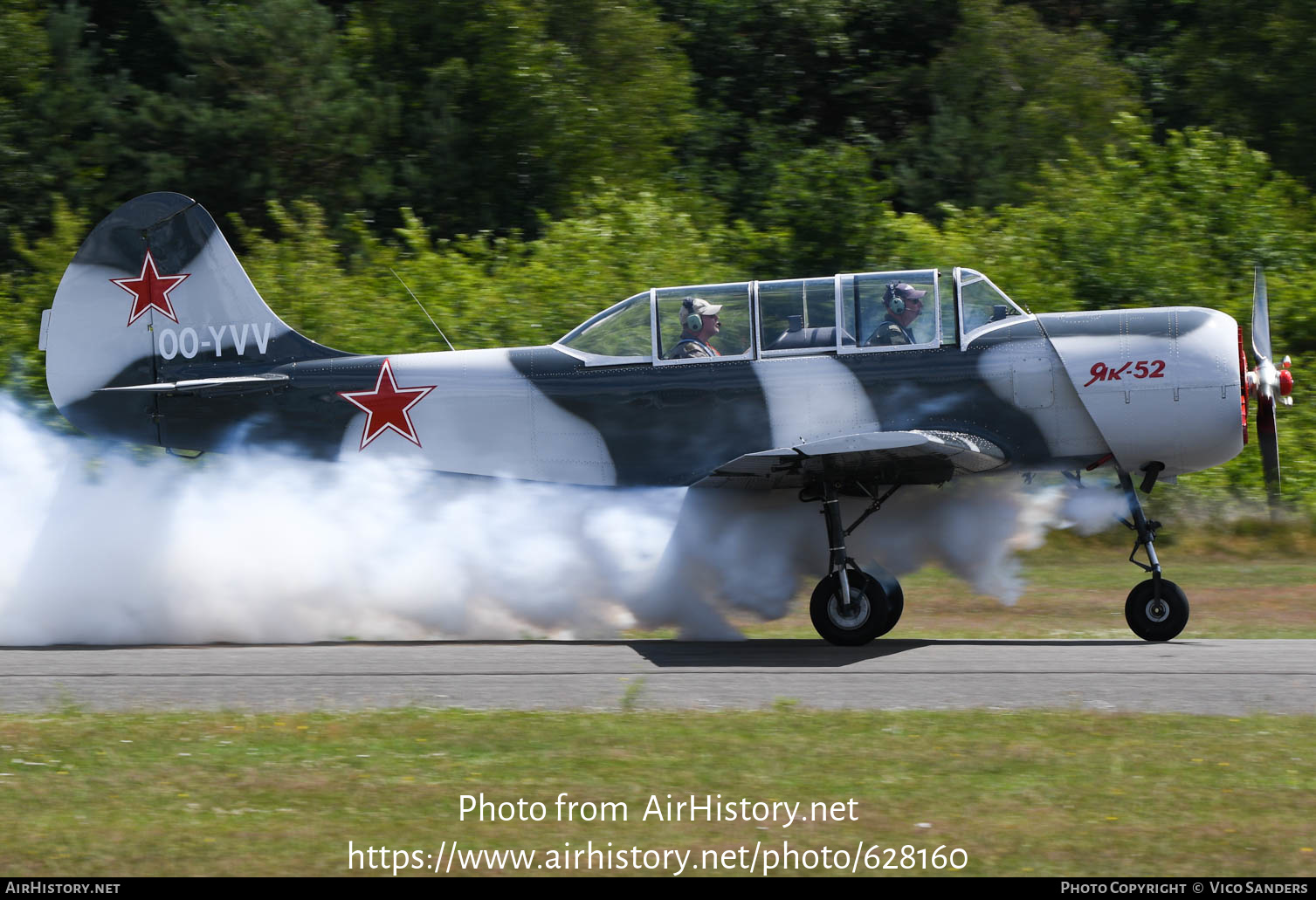 Aircraft Photo of OO-YVV | Yakovlev Yak-52 | Soviet Union - Air Force | AirHistory.net #628160