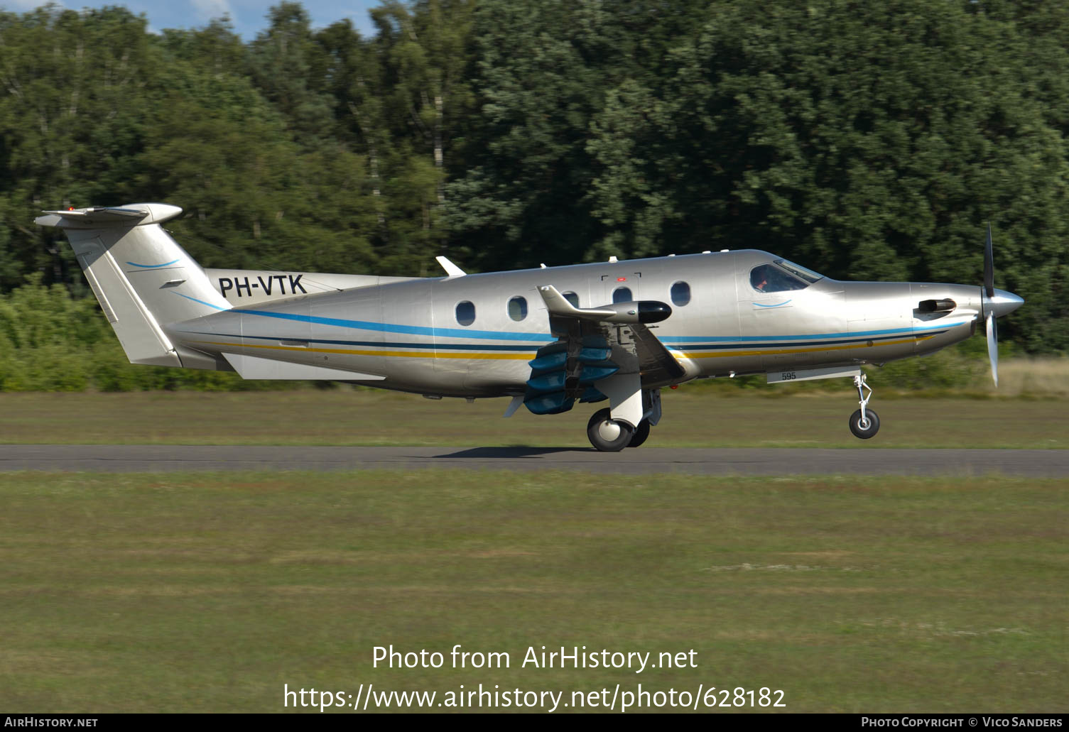 Aircraft Photo of PH-VTK | Pilatus PC-12/45 | AirHistory.net #628182